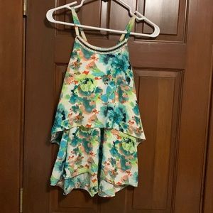 Target multicolored tank top